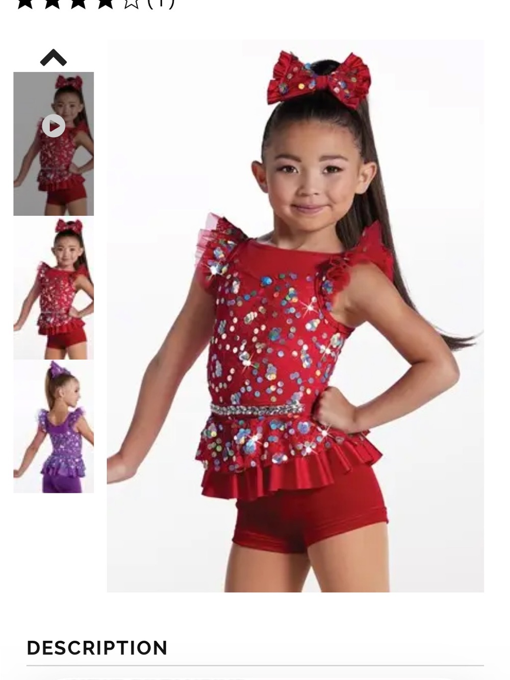 Weissman The World Is My Runway dance costume